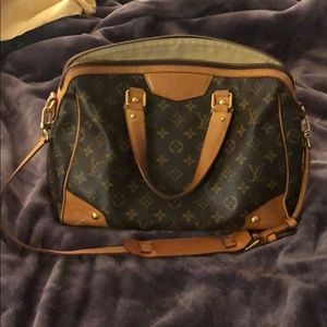 LOUIS VUITTON Monogram Canvas Leather Retiro PM